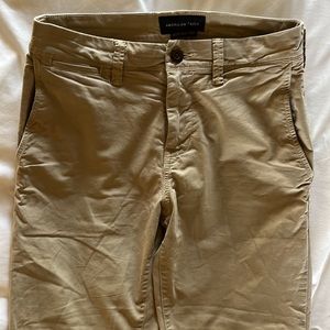 American Eagle next level flex, slim, khaki pants